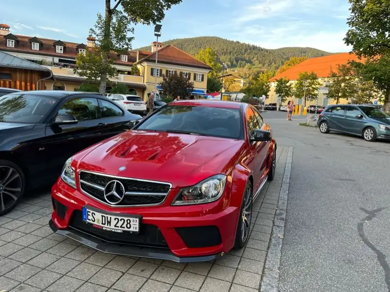Mercedes-Benz C63 AMG (2012) spotted in Tegernsee, Germany