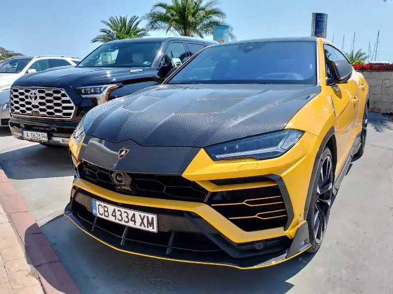 Lamborghini Urus (2022) spotted in Nesebar, Bulgaria