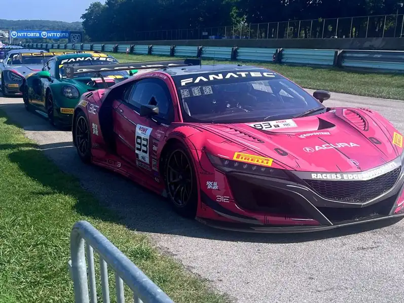 Acura NSX GT3 (2021) spotted in Elkhart Lake, United States