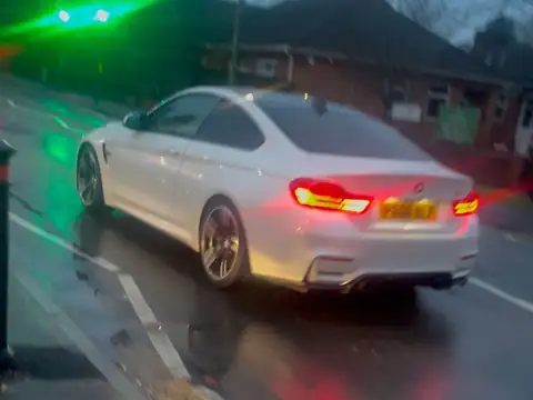 BMW M4 (2014) spotted in Farnborough, United Kingdom