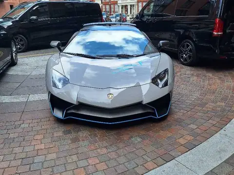 Lamborghini Aventador (2024) spotted in London, United Kingdom