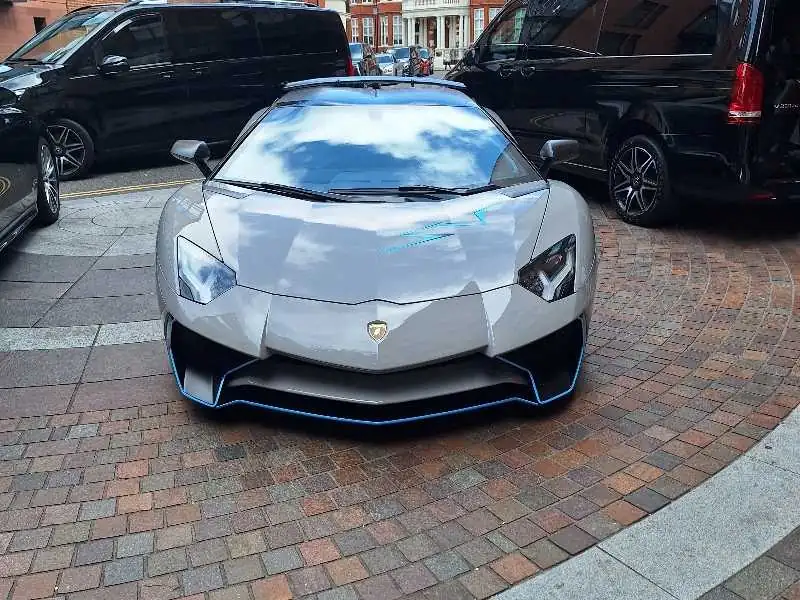 Lamborghini Aventador (2024) spotted in London, United Kingdom