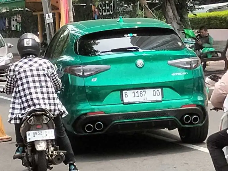 Alfa Romeo Stelvio (2021) spotted in Jakarta, Indonesia