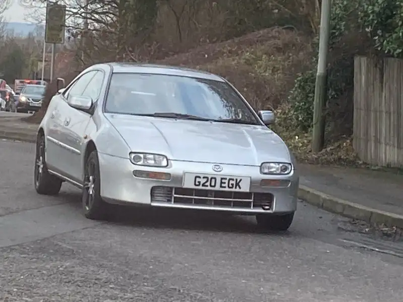 Mazda MX-3 (1991) spotted in Guildford, United Kingdom
