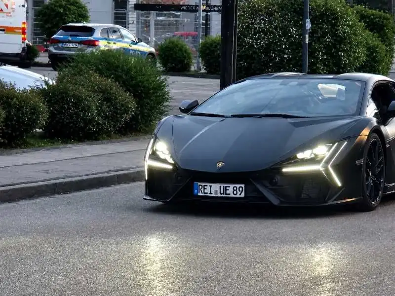 Lamborghini Sian spotted in Freilassing