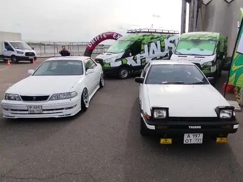 Toyota AE86 spotted in Lytkarino