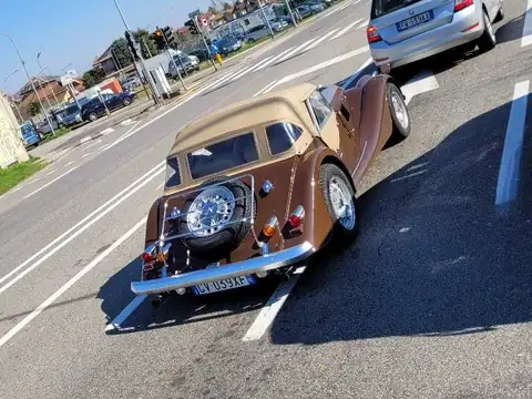 Morgan Plus 4 spotted in Milan