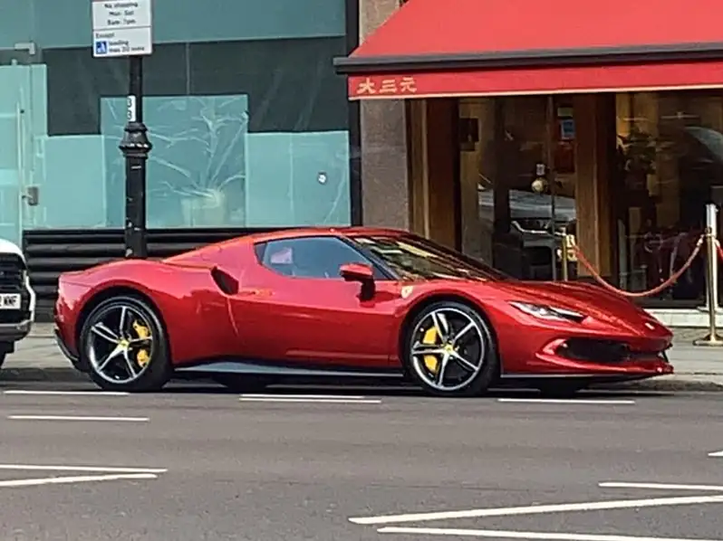 Ferrari 296 GTB spotted in Maidstone