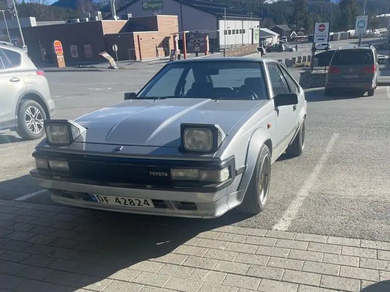 Toyota Celica Supra (1984) spotted in Leira, Norway