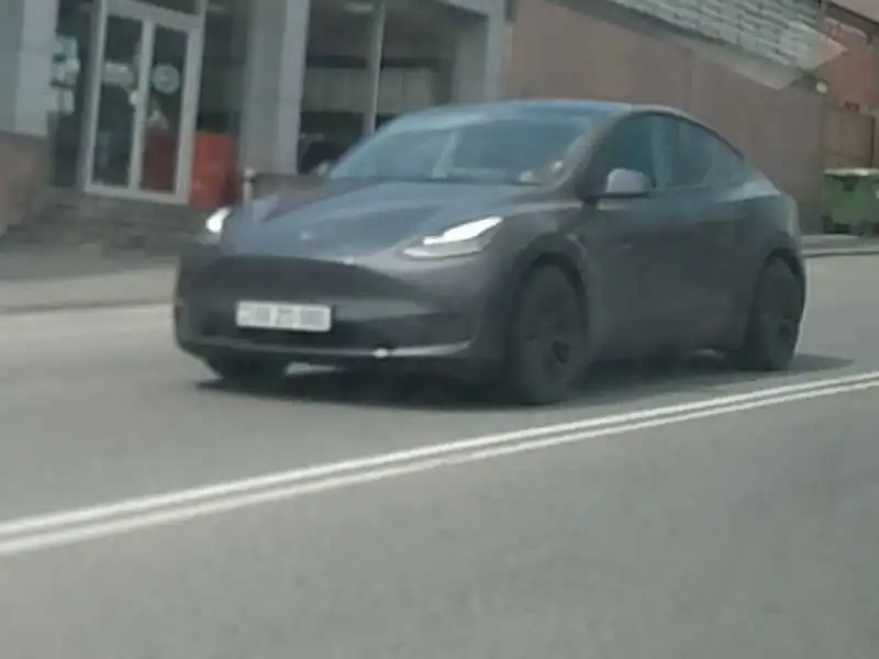 Tesla Model Y (2021) spotted in Tsovasar, Armenia