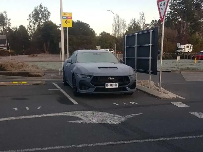 Ford Mustang (2023) spotted in Hobart, Australia