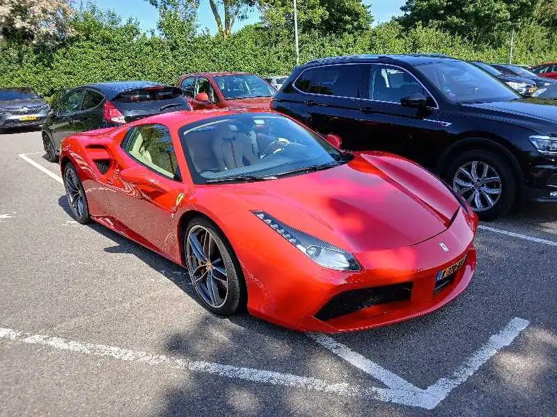 Ferrari 488 GTB spotted in Amsterdam