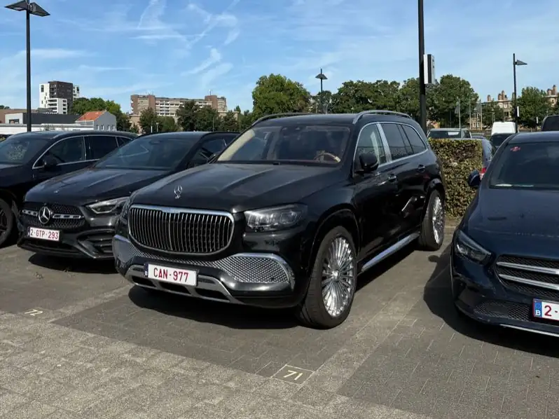 Mercedes-Benz Maybach GLS 600 (2022) spotted in Brussels, Belgium