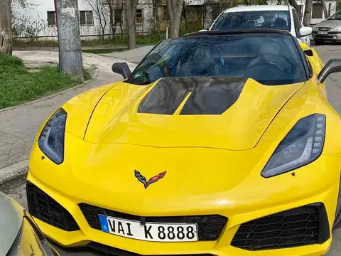 Chevrolet Corvette ZR1 (2019) spotted in Chisinau, Moldova