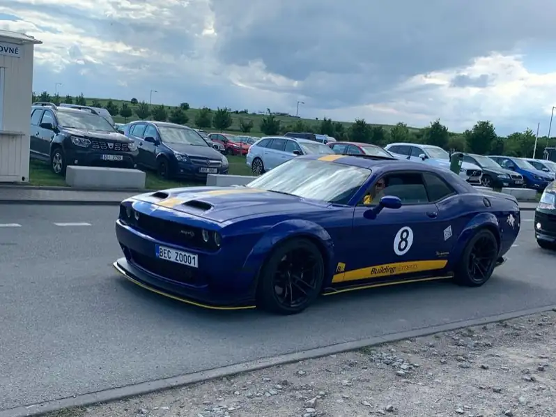Dodge Challenger spotted in Pasohlávky