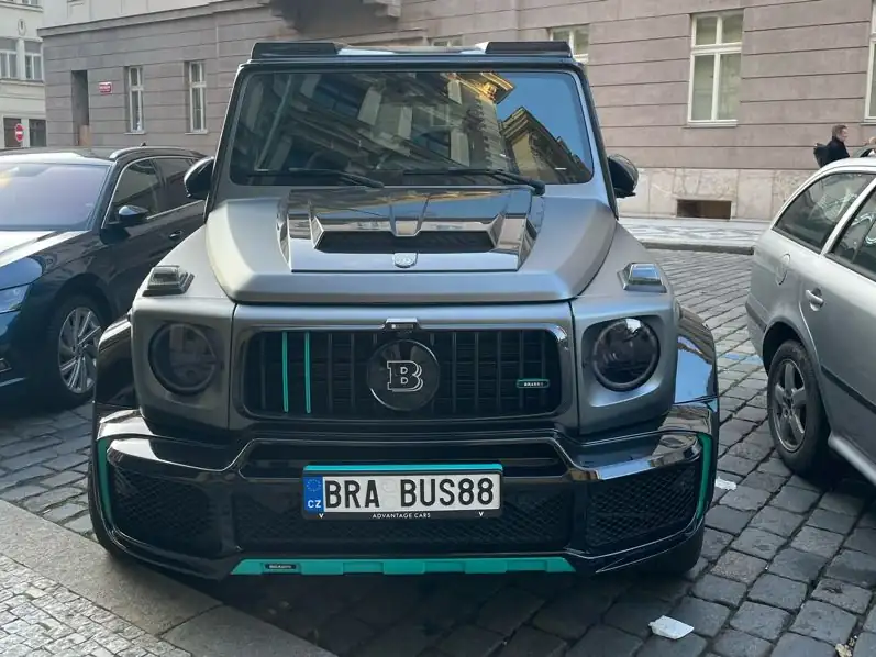 Mercedes-Benz G-Class Brabus spotted in Bruntál