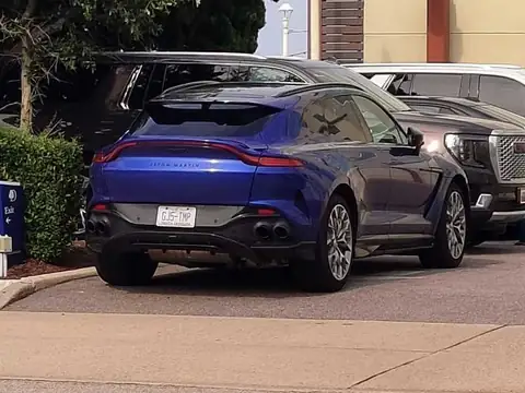 Aston Martin DBX (2021) spotted in Virginia Beach, United States