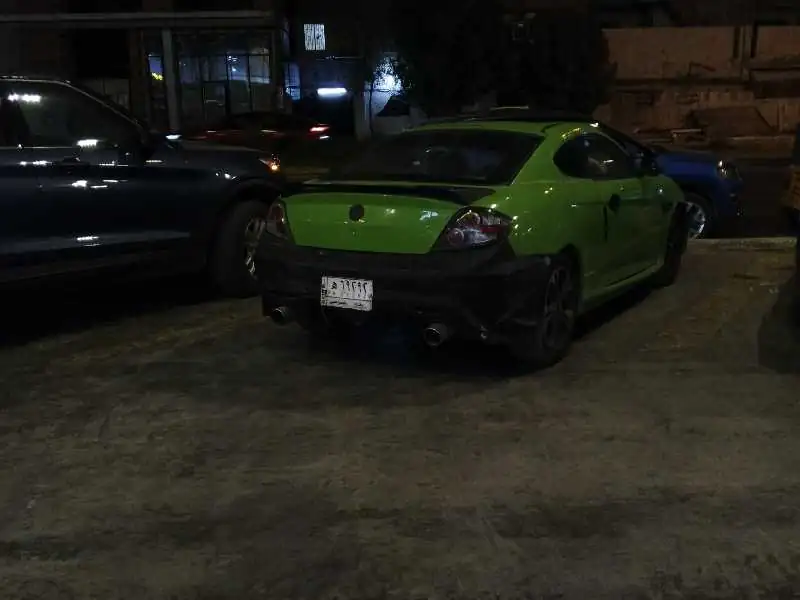 Hyundai Tiburon (2009) spotted in Baghdad, Iraq