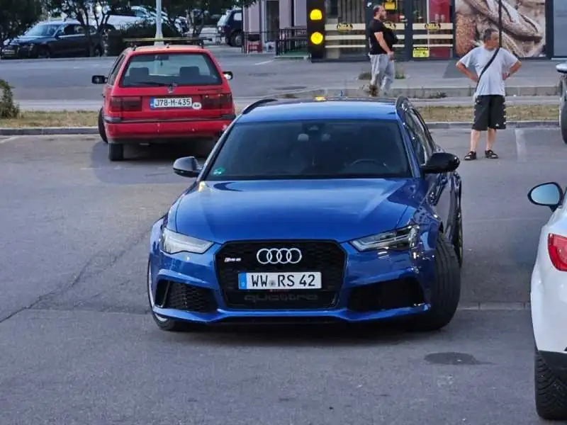 Audi RS6 (2019) spotted in Bihać, Bosnia and Herzegovina