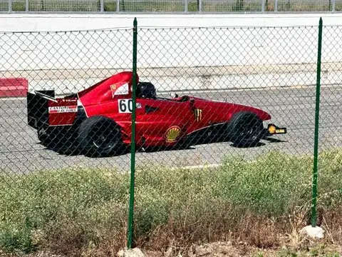 Ferrari F1-87 (1987) spotted in Terni, Italy