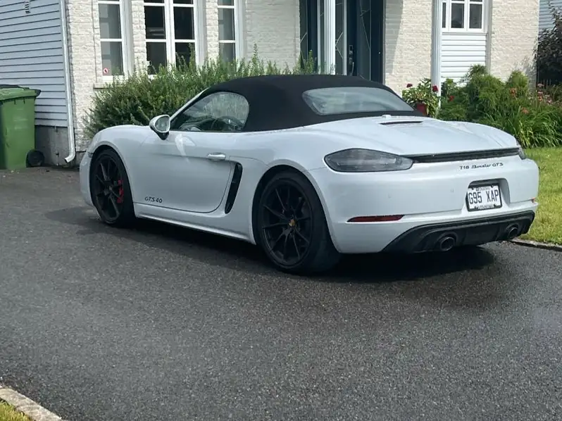 Porsche 718 Boxster GTS (2021) spotted in Saint-Hyacinthe, Canada