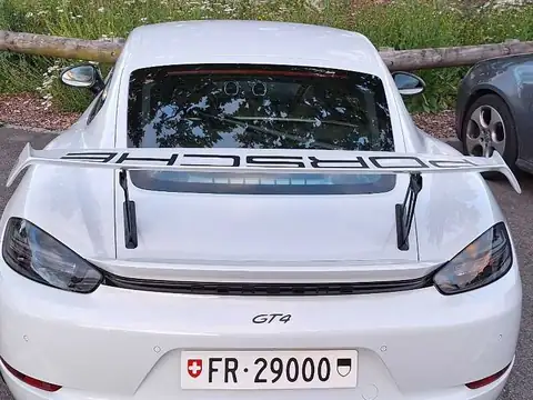 Porsche Cayman GT4 (2022) spotted in Ciudad de Villa de Álvarez, Mexico