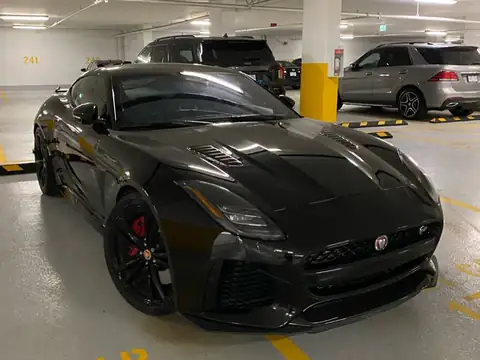 Jaguar F-Type SVR (2017) spotted in Burnaby, Canada