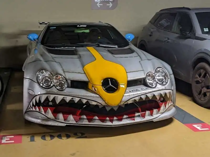 Mercedes-Benz SLS AMG spotted in Monaco