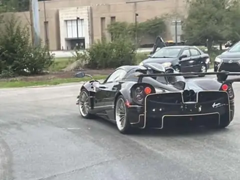 Pagani Huayra spotted in Birmingham