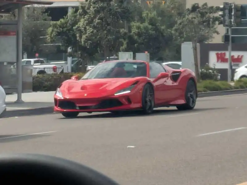 Ferrari F8 Spider (2020) spotted in San Diego, United States