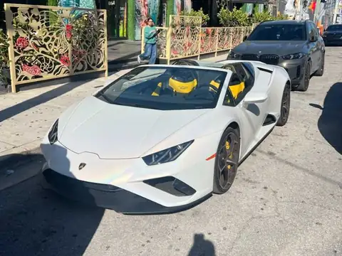 Lamborghini Huracán EVO Spyder spotted in Miami
