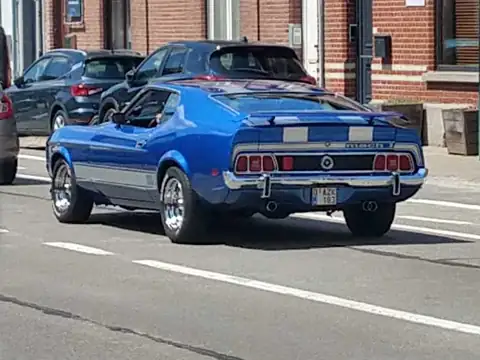 Ford Mach 1 (1970) spotted in Brussels, Belgium