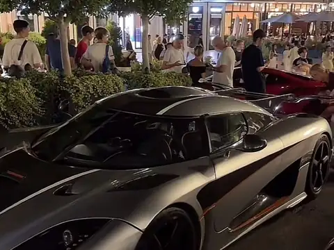 Koenigsegg Agera RS spotted in San Giovanni