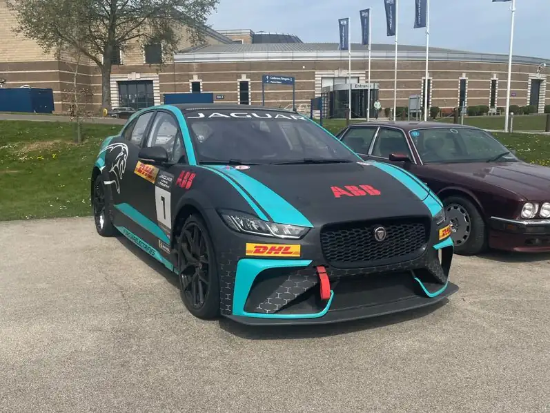 Jaguar I-PACE eTROPHY (2020) spotted in Coventry, United Kingdom