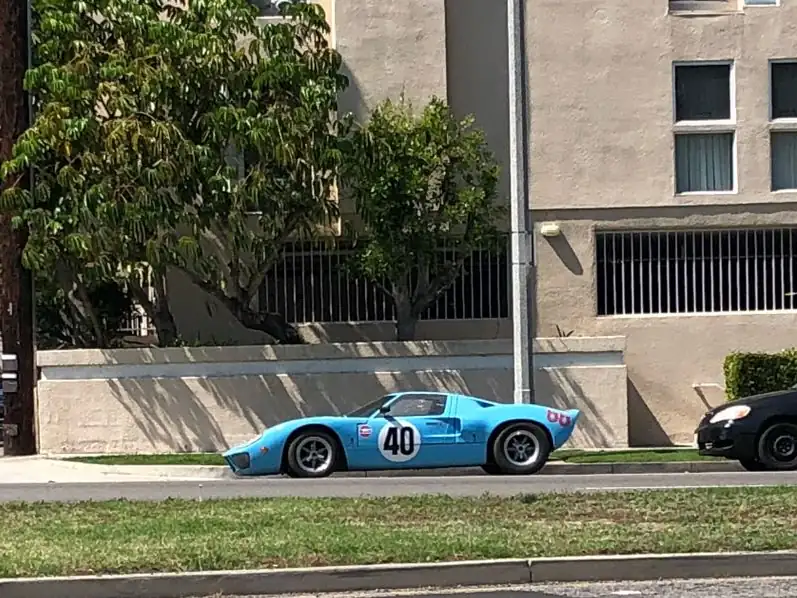 Ford GT40 (1966) spotted in Los Angeles, United States