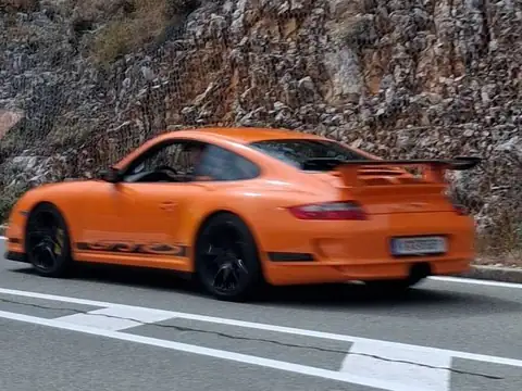 Porsche 911 GT3 (2007) spotted in Tušilović, Croatia