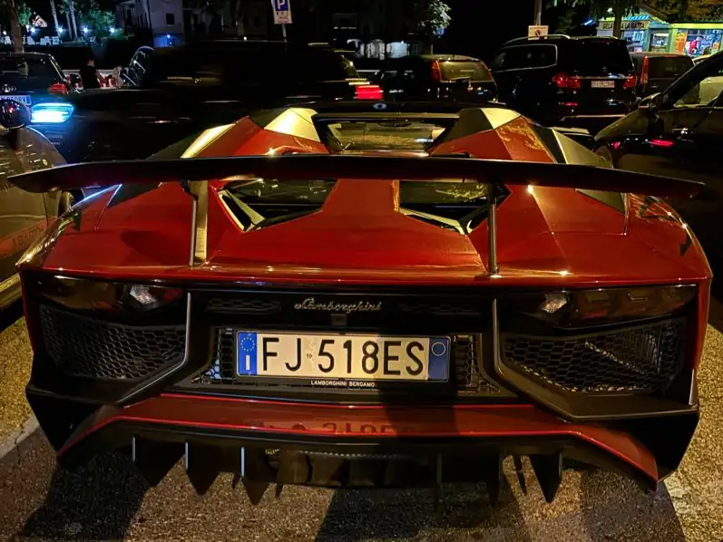 Lamborghini Aventador spotted in Brescia