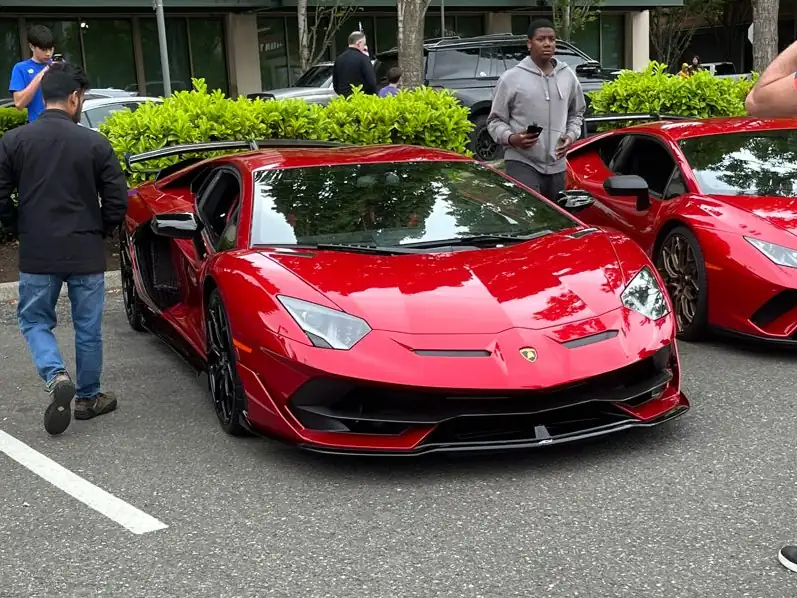 Lamborghini Aventador spotted in Seattle