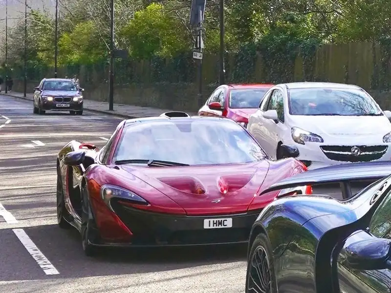 McLaren P1 (2013) spotted in Newcastle upon Tyne, United Kingdom