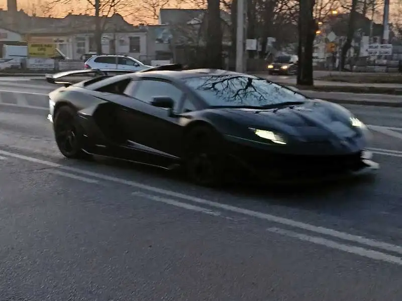 Lamborghini Aventador (2018) spotted in Wrocław, Poland