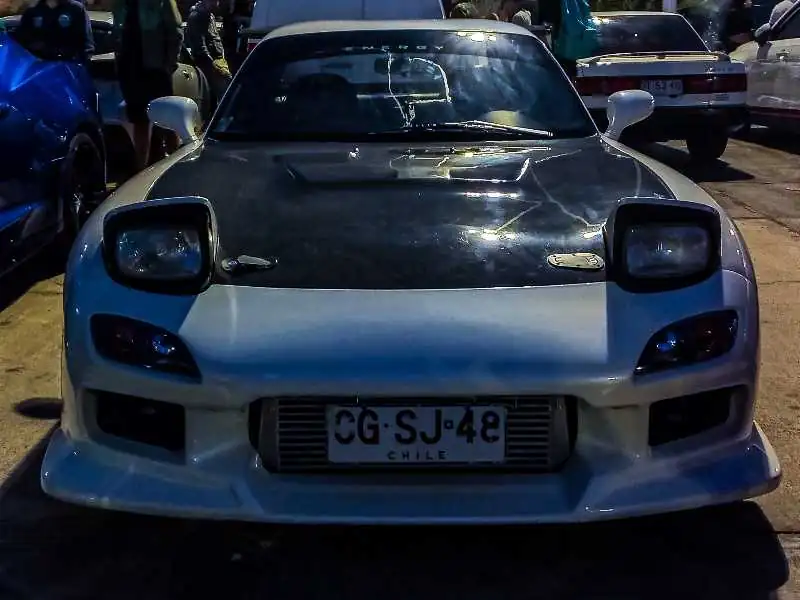 Mazda RX-7 spotted in Antofagasta
