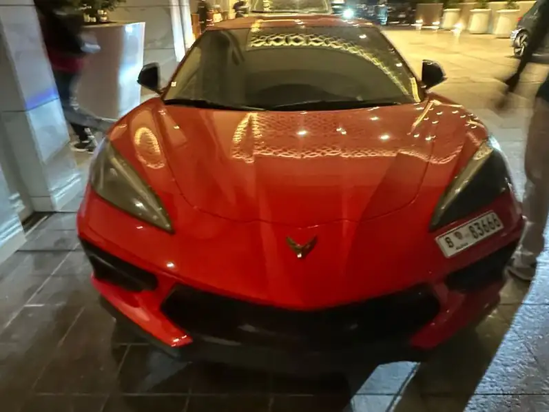 Chevrolet Corvette Stingray spotted in Dubai