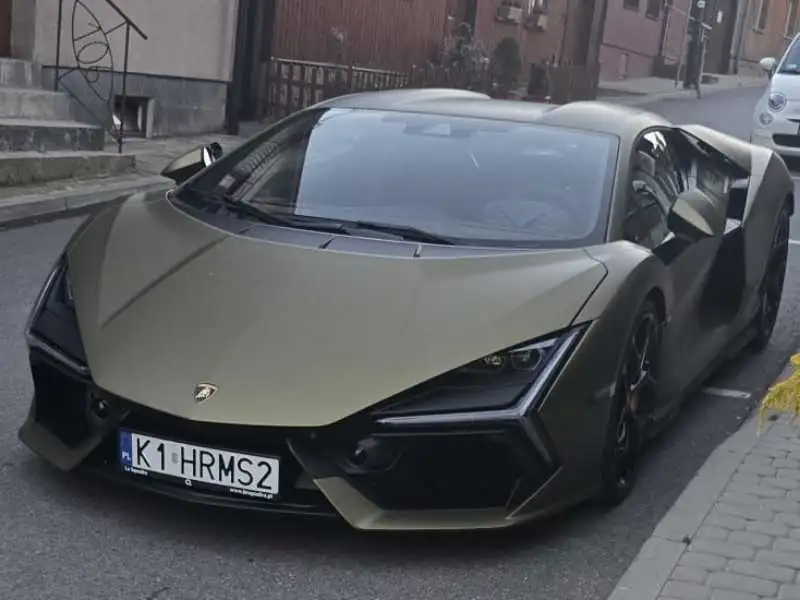 Lamborghini Revuelto (2023) spotted in Kraków, Poland