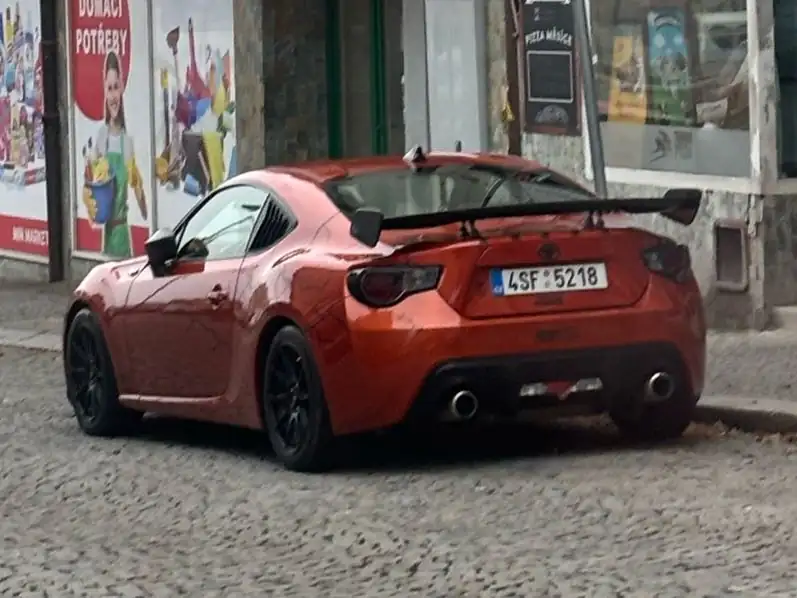 Toyota 86 (2012) spotted in Kolín, Czechia