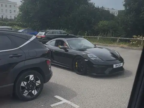 Porsche 718 Cayman GT4 (2020) spotted in Truro, United Kingdom