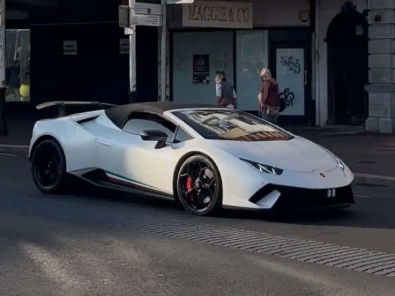 Lamborghini Huracán EVO Spyder (2020) spotted in Torquay, United Kingdom