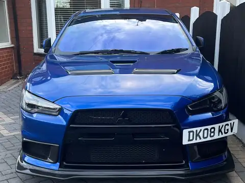 Mitsubishi Lancer Evolution X (2008) spotted in Oldham, United Kingdom