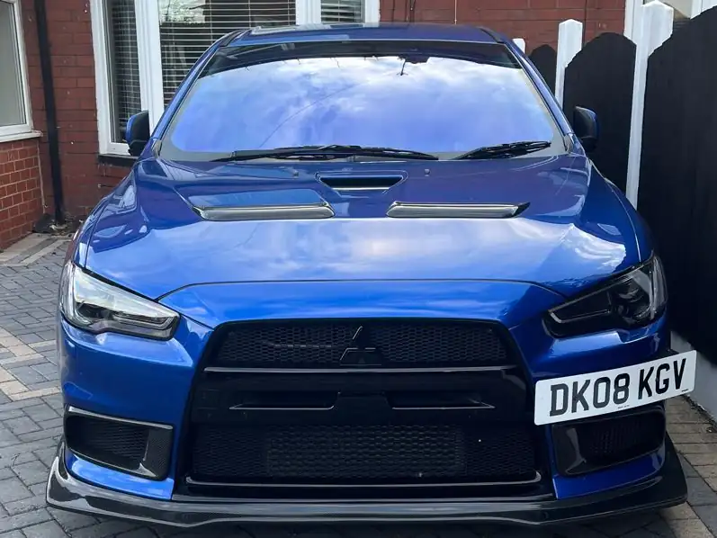 Mitsubishi Lancer Evolution X spotted in Oldham