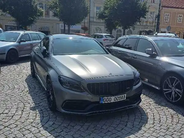 Mercedes-Benz C63 AMG (2018) spotted in Most, Czechia