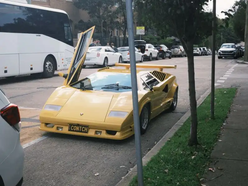 Lamborghini Countach (1980) spotted in Sydney, Australia